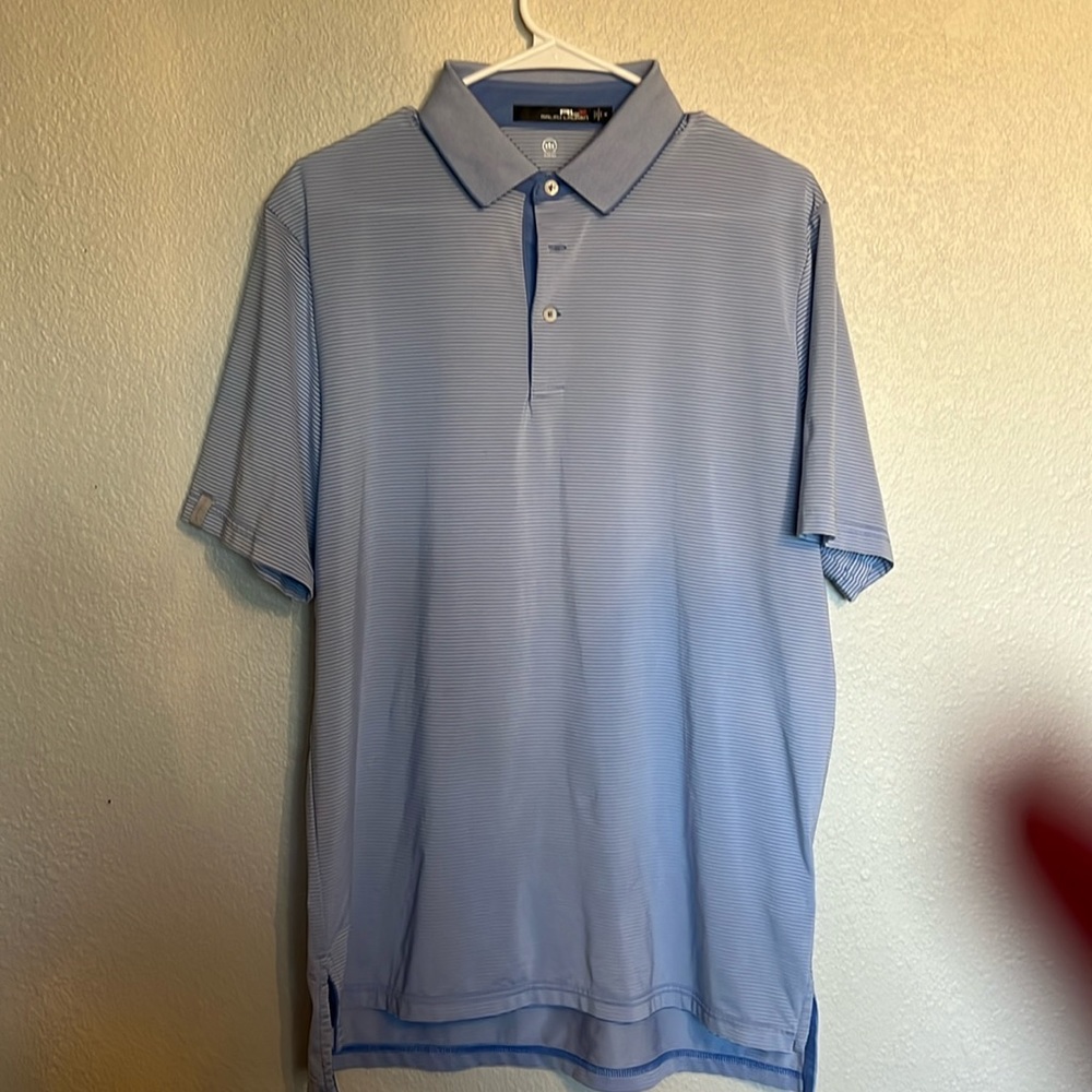 Like new mens RLX moisture wicking size medium shirt